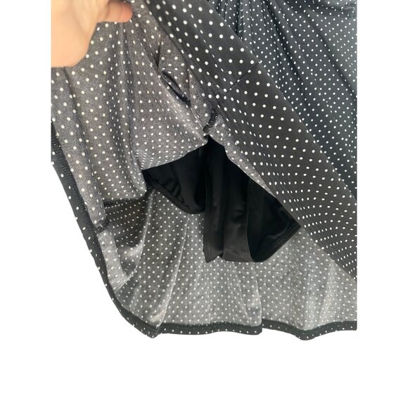 Miraclesuit Pinpoint Polka Dot One Piece Dress Swimsuit DD-Cup Women 10 Black - Picture 14 of 16